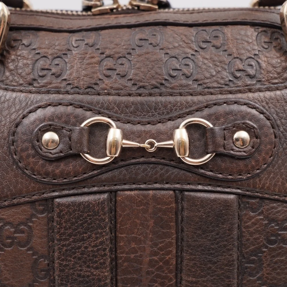 CF35 💟 Gucci Catherine Dome Guccissima Top Handle - Picture 3 of 16